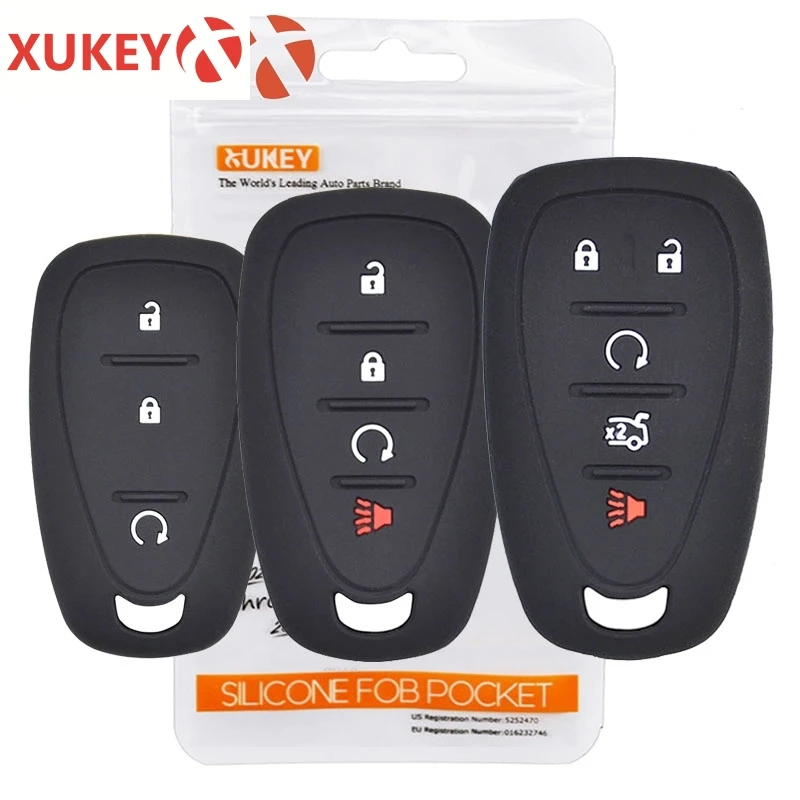 Силиконовый чехол для ключей от машины Chevrolet Cruze Malibu Spark Sonic Impala Equinox Volt Trax