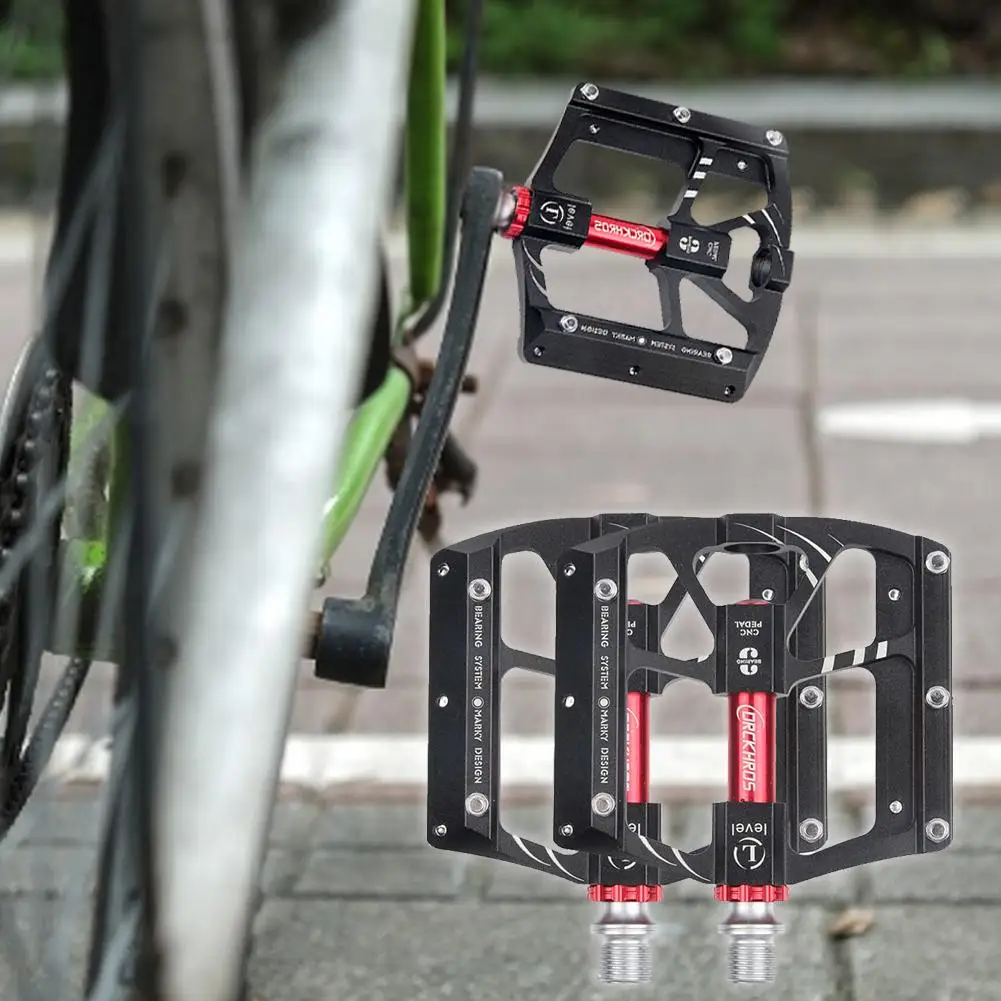

Pedals MTB Accessories Road Bike Pedal Anti-slip Bicycle Pedals Platform Pedales Mountain Bike Bicycle 9/16" Supplies