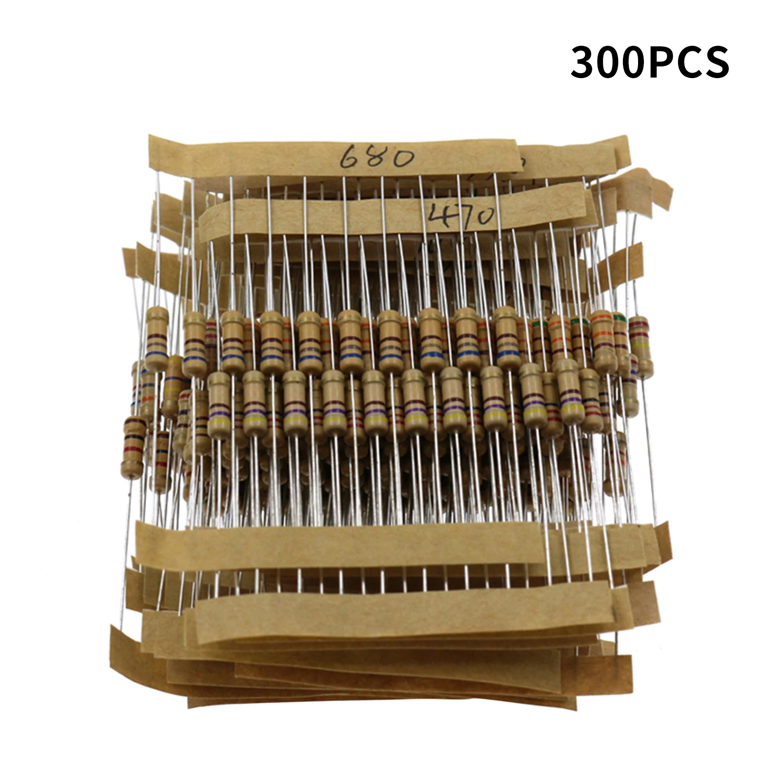 

Комплект углеродных пленочных резисторов, 300 шт., 30 значений, 1/2 Вт, 5% металлических магнитных резисторов 10-1 м ом, карбоновые пленочные резист...