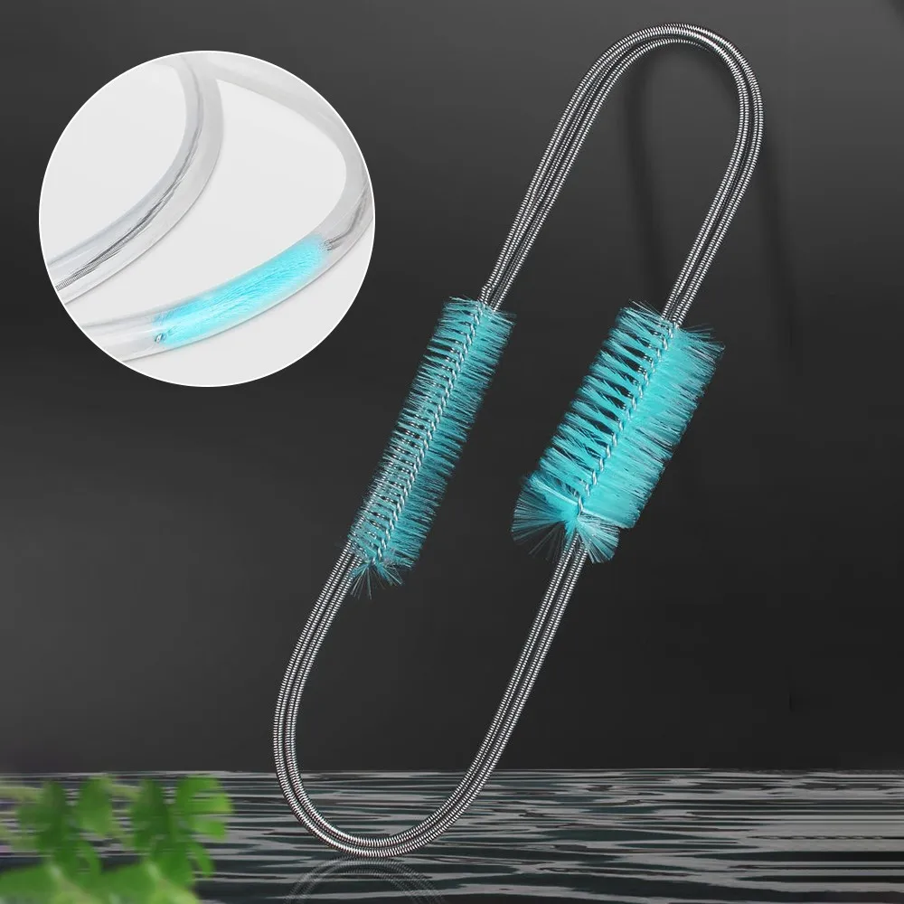 

Pipe Cleaning Brush for Fish Tank Aquarium Tube Cleaning Tool Stainless Steel Aquarium Filter 30/45/90/155/200cm Pet Supplies