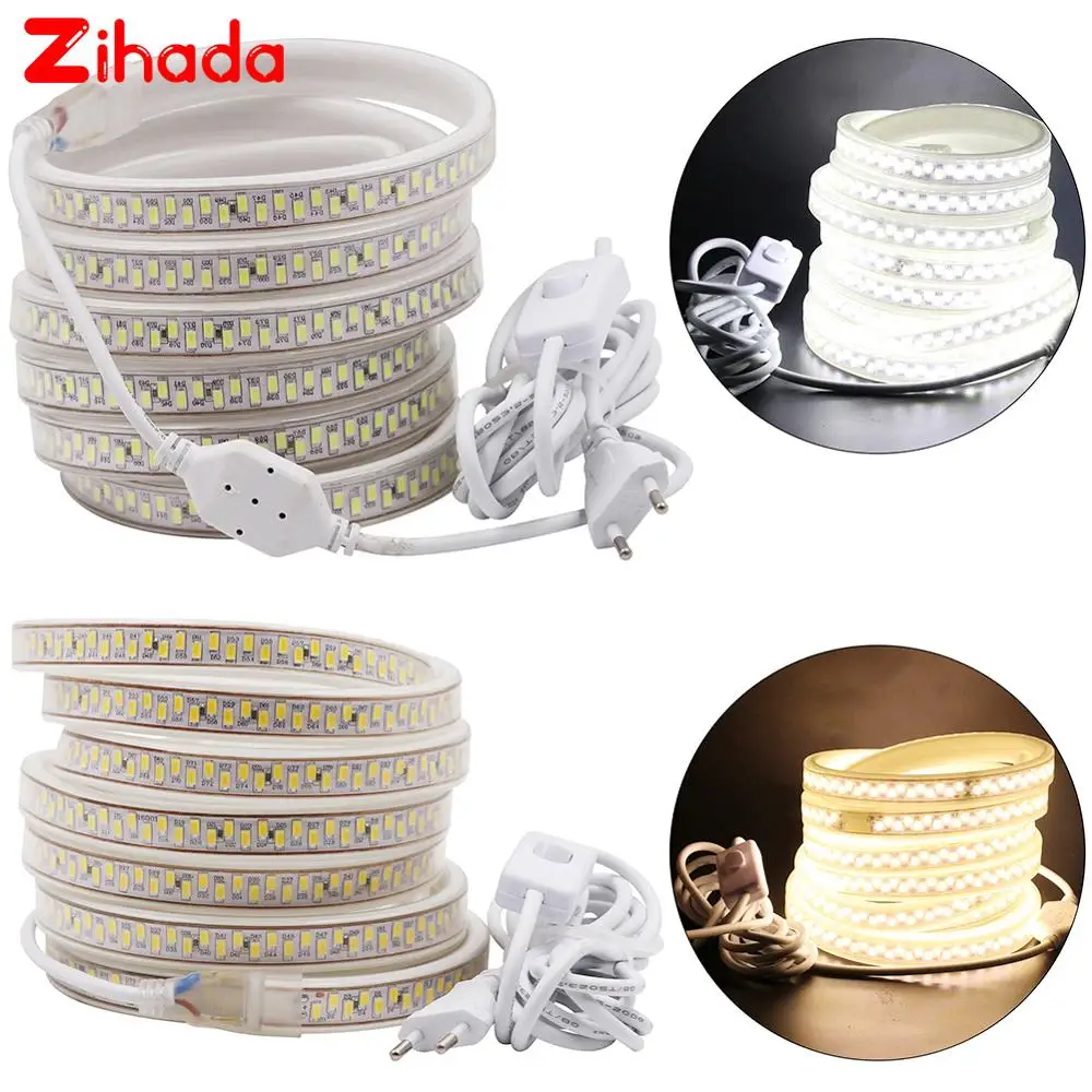 Гибкая светодиодная лента 5630 светодиодов на метр 5730 В переменного
