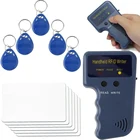 Программатор RFID EM4100, 125 кГц + перезаписываемые идентификационные Брелоки-карточки 5200