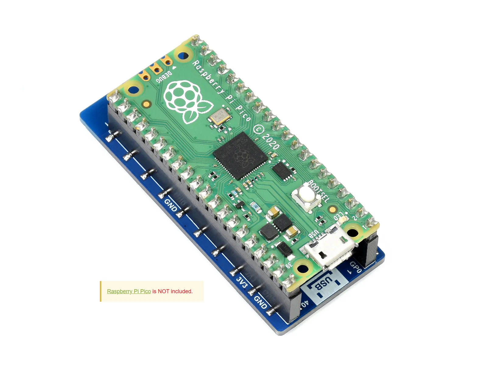 Модуль Wi-Fi Waveshare ESP8266 для Raspberry Pi Pico модуль расширения на основе поддерживает