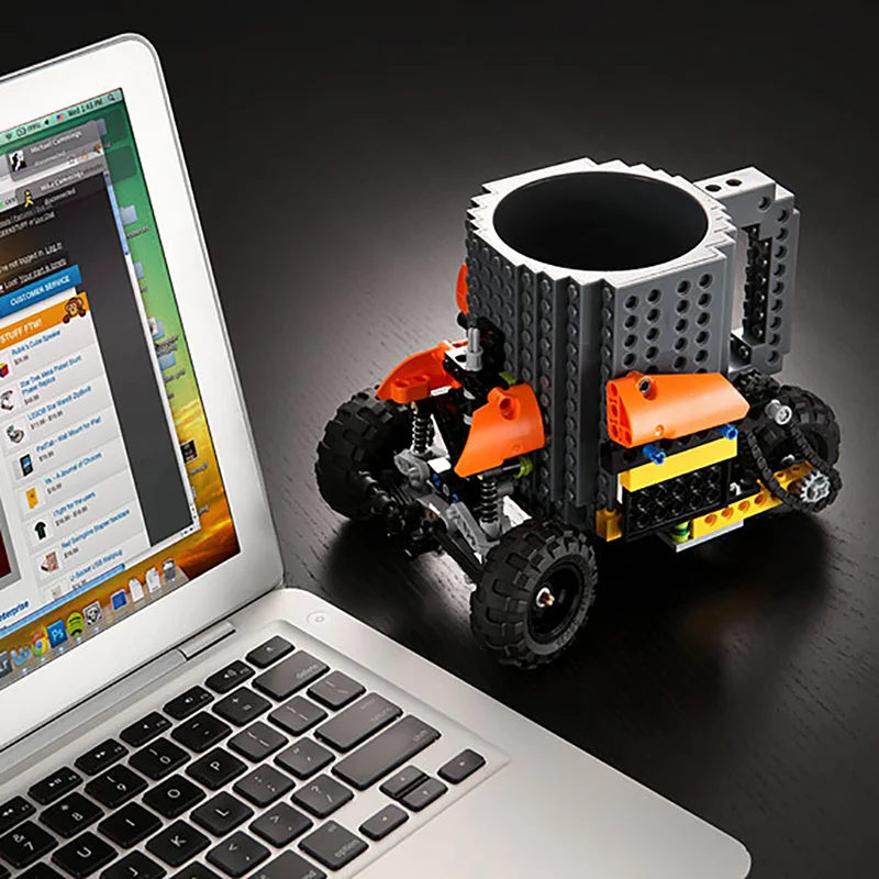 Креативная кружка для молока 350 мл кофейные чашки креативная кирпичная Кружка со