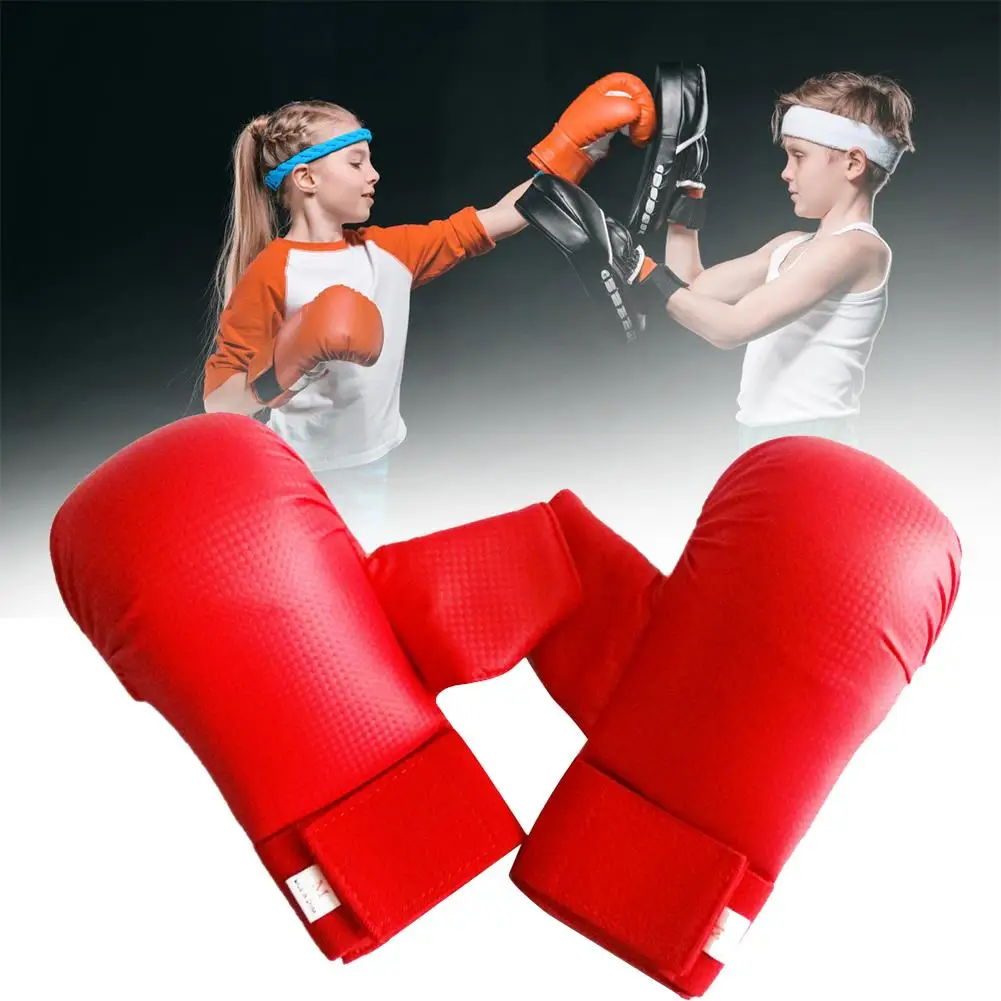 Боксерские перчатки для кикбоксинга пробивной мешок митенки детей мужские и