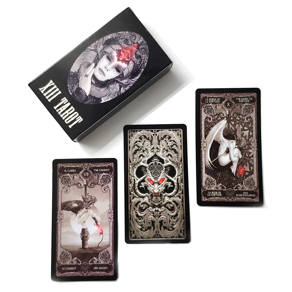 2020 XIII Таро колода и колесо года карты игра многоязычная загадочная гадка читать