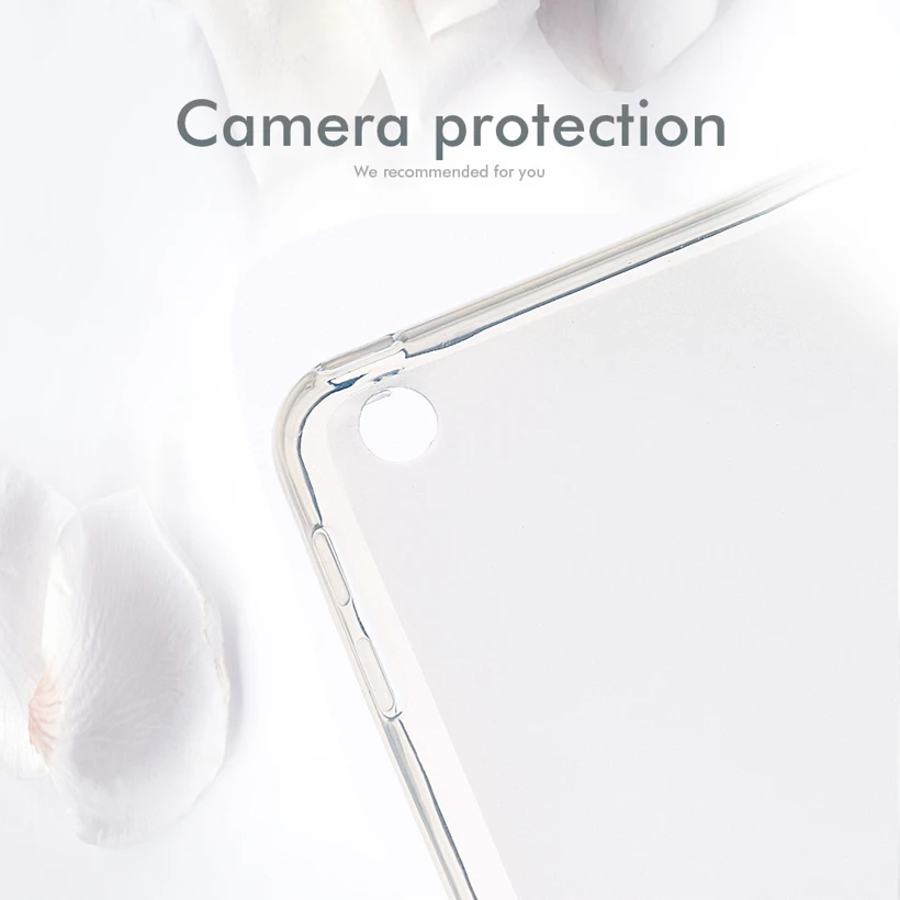 Противоударный чехол для планшета Xiaomi Mi Pad 1 2 4 Plus Прозрачный TPU MiPad 4Plus 10 &quot2 7 9" 8 0