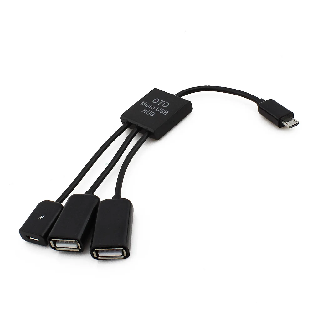 CHYI мульти OTG Micro USB концентратор USB 2,0 usb-адаптер, кабель 2,0 хост передачи данных OTG сплиттер для смартфона компьютера