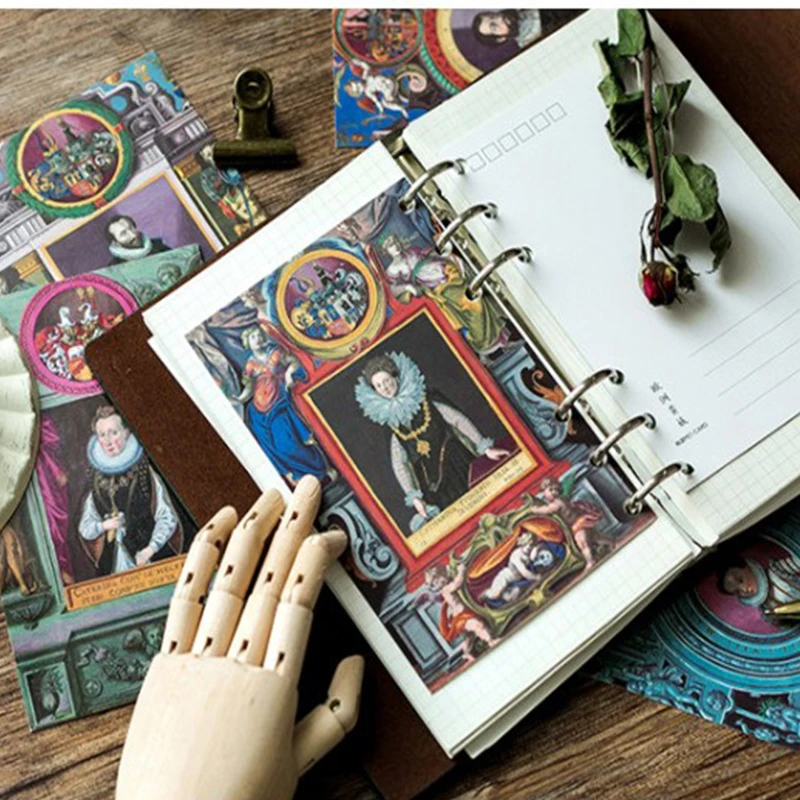 30шт./пакет нежелательный журнал винтажный европейский благородный открыток