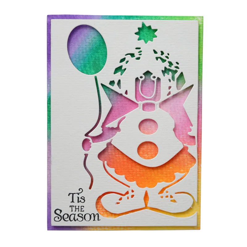 InLoveArts праздничная рамка металлические штампы для резки скрапбукинг