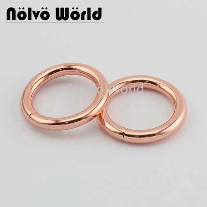 Мир Nolvo 5 20 100 шт 25 мм 6 цветов металлическое уплотнительное кольцо с ручкой пряжки 2