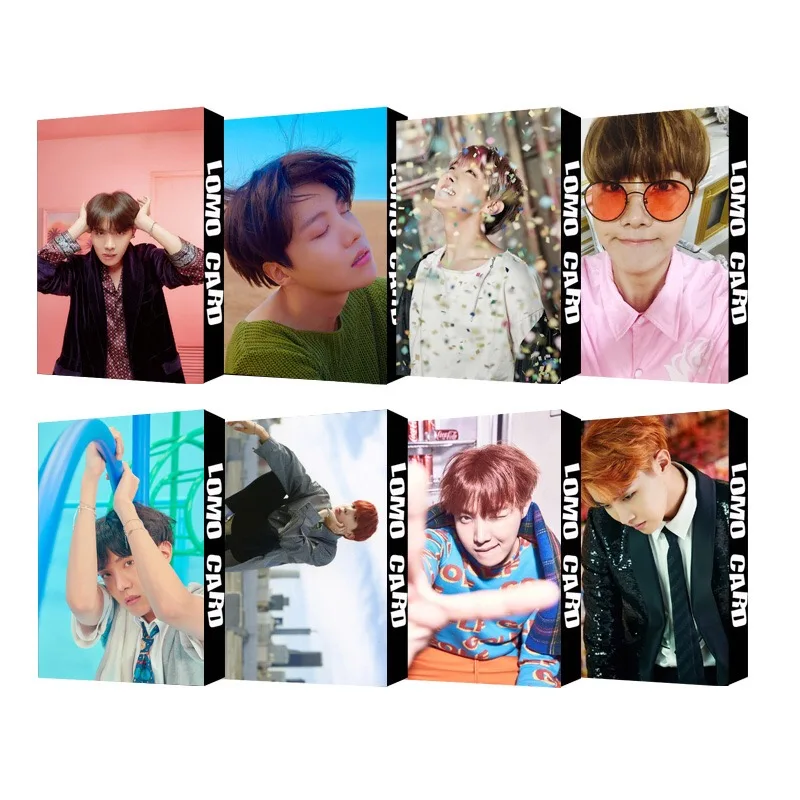 30 шт./компл. Bangtan для мальчиков JHOPE новую карту душа PERSONA мальчик LUV ломо карты Почтовые открытки самодельные фото вентилятор подарок