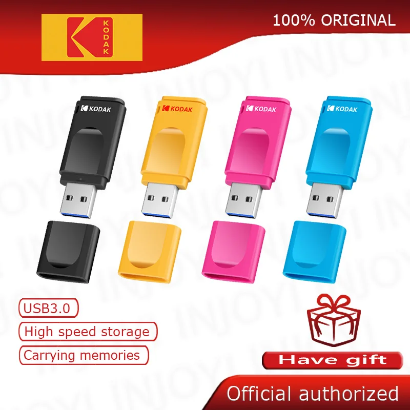 Флеш-накопитель Kodak K233 pendrive 256 ГБ 128 Гб 64 ГБ 32 ГБ 16 ГБ флеш-накопитель memoria cel USB3.0
