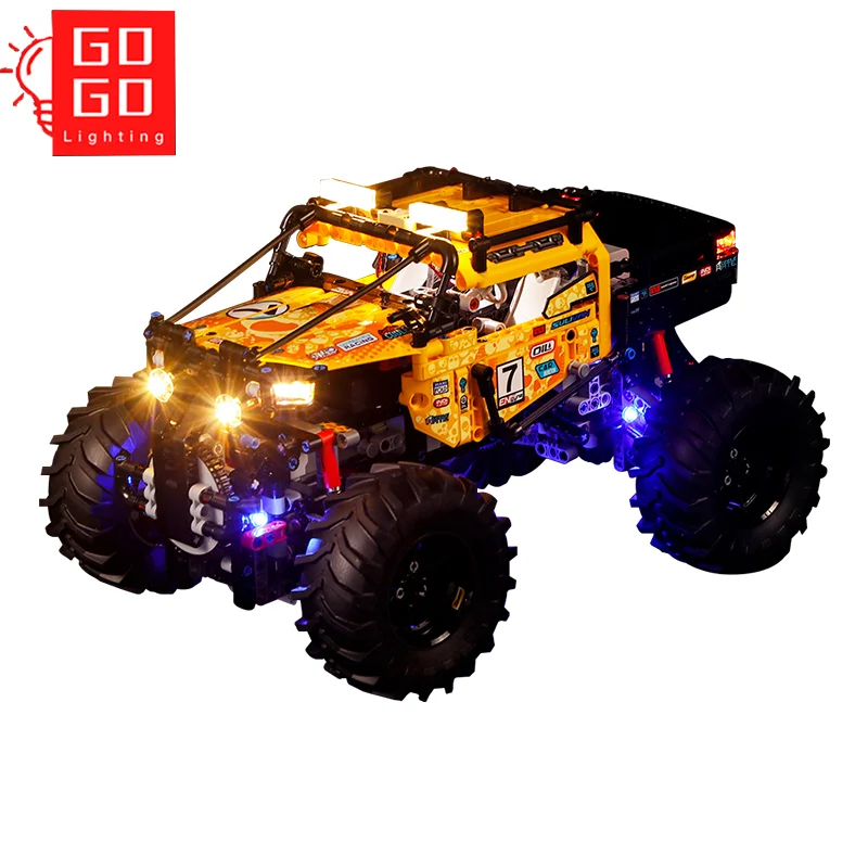 

GOGOMOC Brand LED Light Up Kit ,The Accessory Of Lego 42099 for Speedy Car Toys(Not Model )