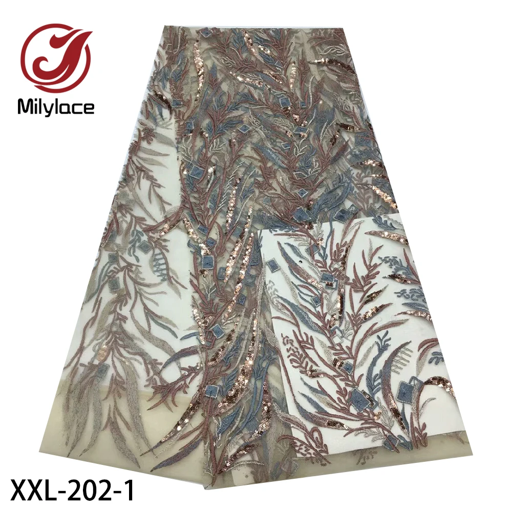 Кружевная ткань с блестками в нигерийском стиле 2020 высокое качество Африканский