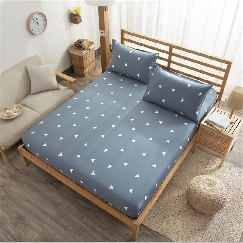 Наматрасники натяжная простыня пылезащитный чехол с рисунком фламинго белой