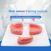 1 dental medical silicone model oral suture training module periodontitis suture model