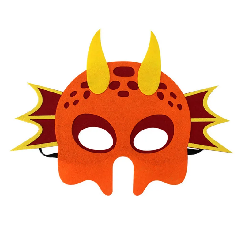 Маска динозавра супергероя костюмы Хеллоуина тираннозавр рекс стегозавр
