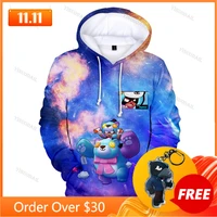 shooter childrens crow shoot game 3d print hoodie womens clothing sweatshirts thin women kids tops 2021 boys girls