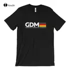 Новая европейская футболка Gdm, футболка для немецкого отечественного рынка, футболка унисекс