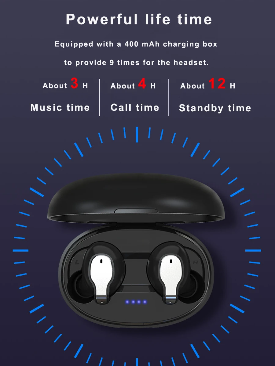 Модные V5.0 Bluetooth наушники XY-5 8D стерео мини Беспроводные наушники с микрофоном зарядная коробка беспроводные наушники