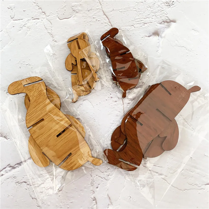 Рождественская деревянная подвеска сделай сам в виде оленя/рождественские