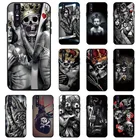 Чехол-накладка для Vivo IQOO 5 Pro 5G, силиконовый, с черепом, для Vivo IQOO NEO 3, Z1X, S1 Pro, V19, V20, SE, V7 Plus, Y11 2019