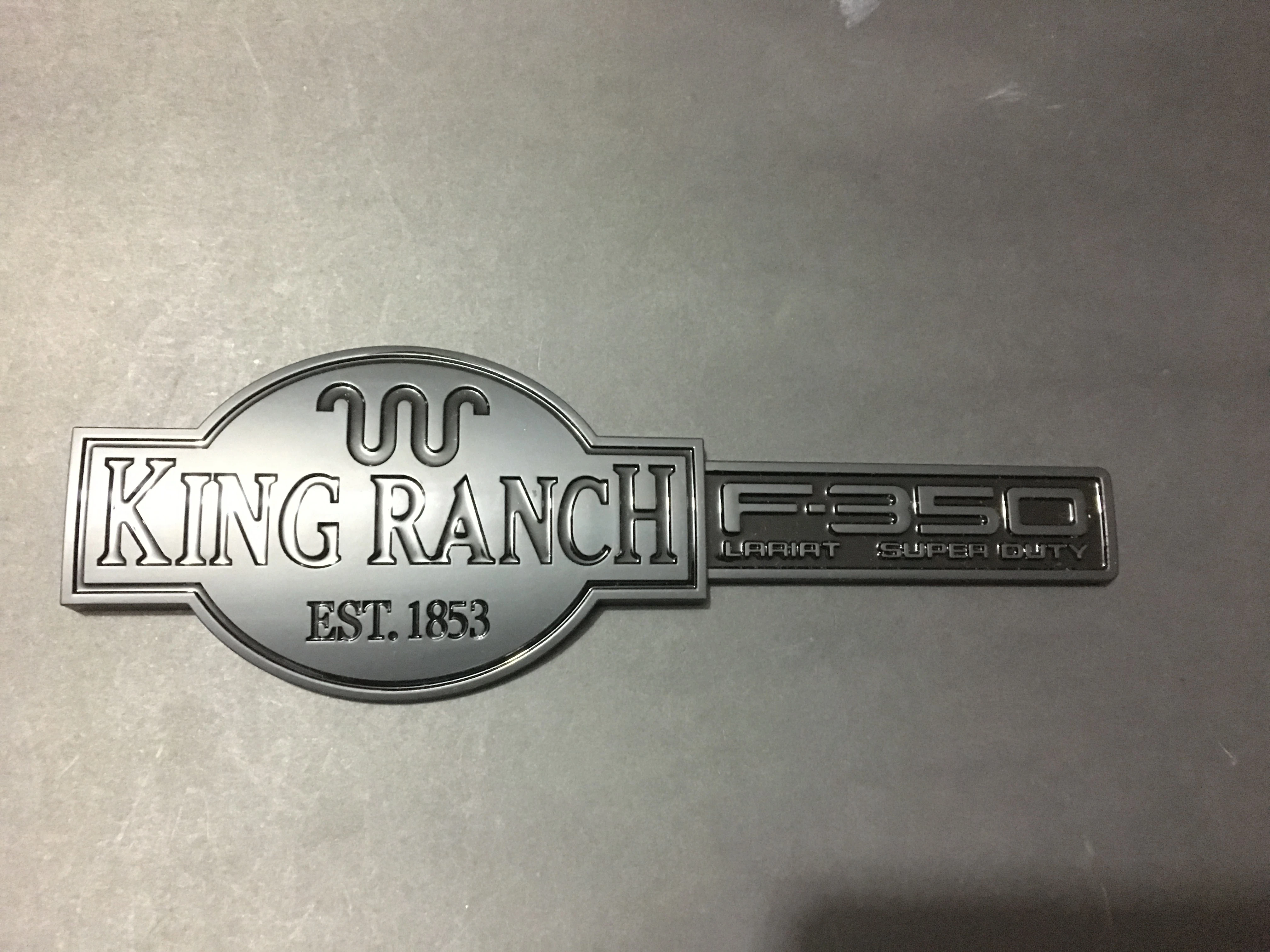 1 шт. новая эмблема ABS F350 KING ранчо переднее крыло