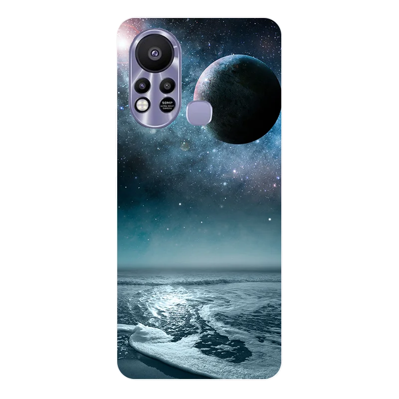 phone case for infinix hot 11s 11 play note 11 pro case space printed silicone cover for infinix hot 10t 10s nfc soft case funda free global shipping