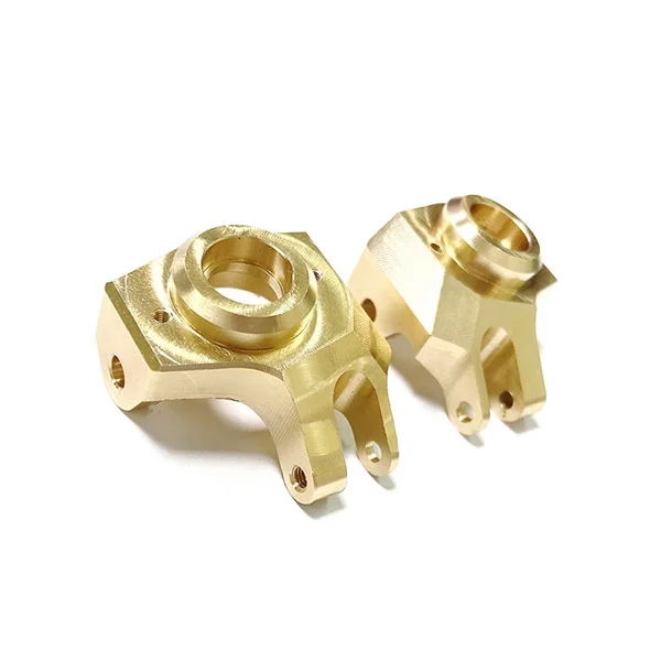 

1 Pair Brass Heavy Duty Front Steering Knuckle Cup for 1/10 RC Crawler Axial SCX10 II 90046 Upgrade Parts