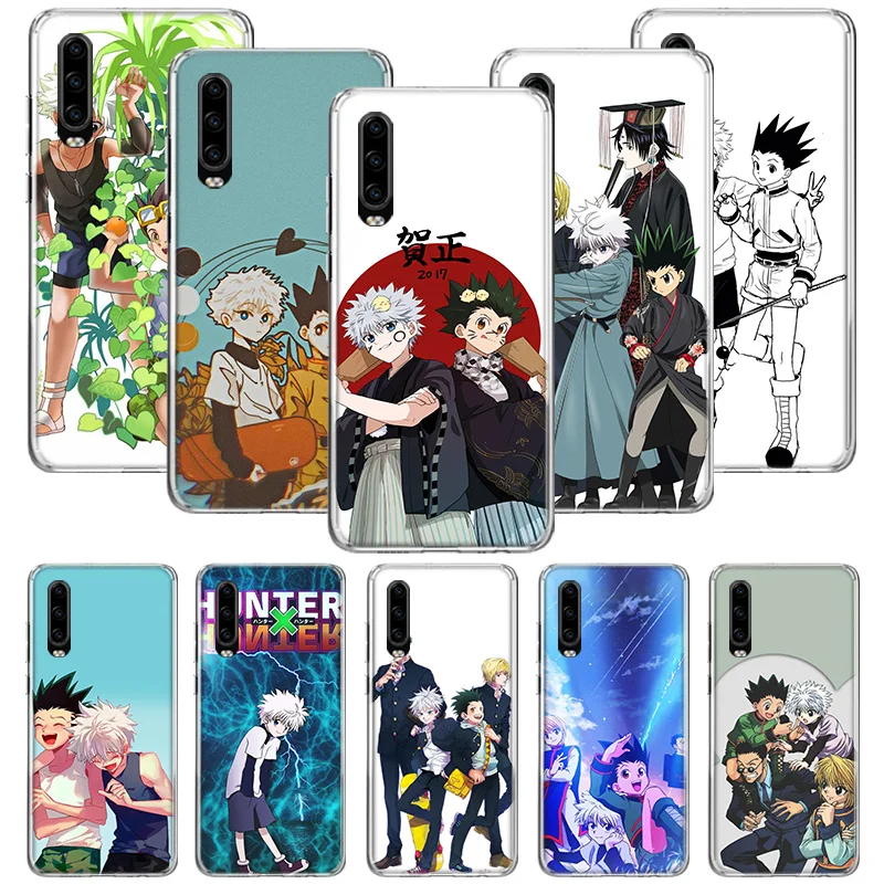 Силиконовый чехол Hisoka Hunter X Killua Zoldyck для телефона Huawei P20 P30 P40 P Smart Z + P10 Mate 30 10 20 Lite