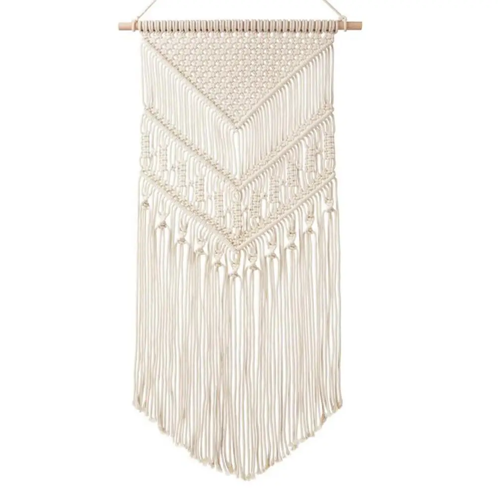 Макраме Тканые настенные подвесные богемные шикарные геометрические украшения