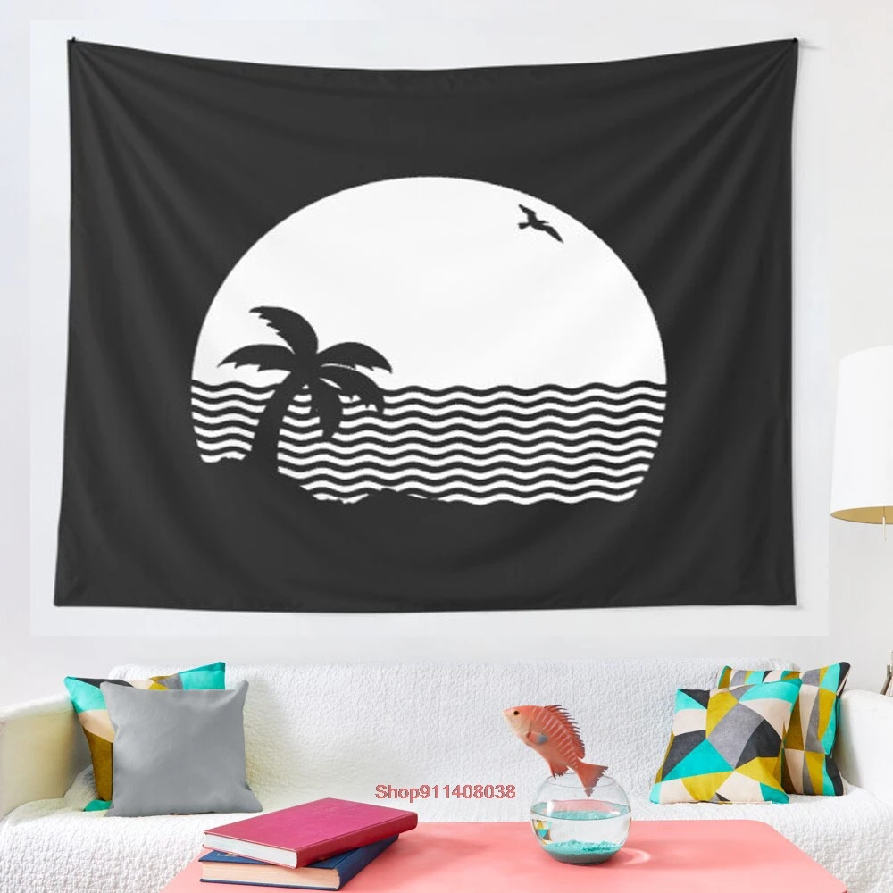 

THE NBHD Wiped Out tapestry witchcraft tapestry Bohemian decoration home decoration Hippie