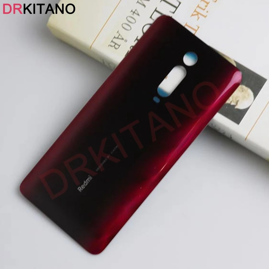 Для Xiaomi mi 9T Pro Red mi K20 Pro Задняя стеклянная крышка для Батареи Панель задняя дверь корпус чехол для Red mi K20 Задняя стеклянная крышка Замена
