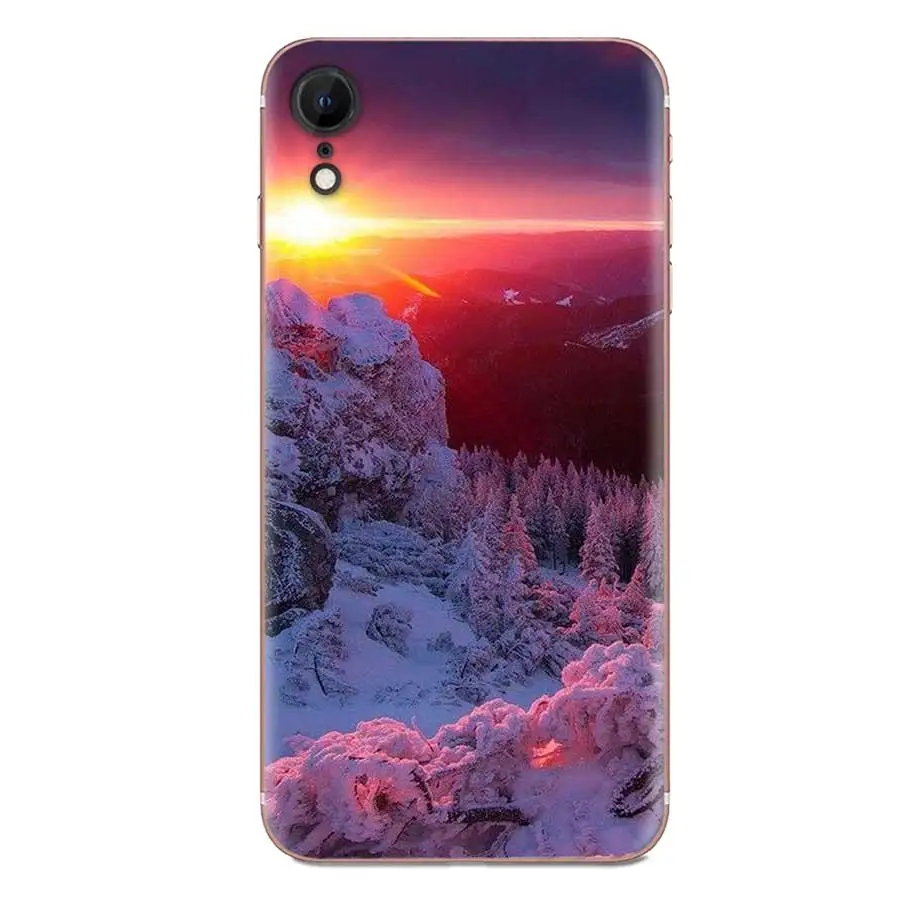 Чехол для Xiaomi Redmi Mi 4 7A 9T K20 CC9 CC9e Note 7 8 9 Y3 SE Pro Prime Go Play мягкий чехол с рисунком зимний