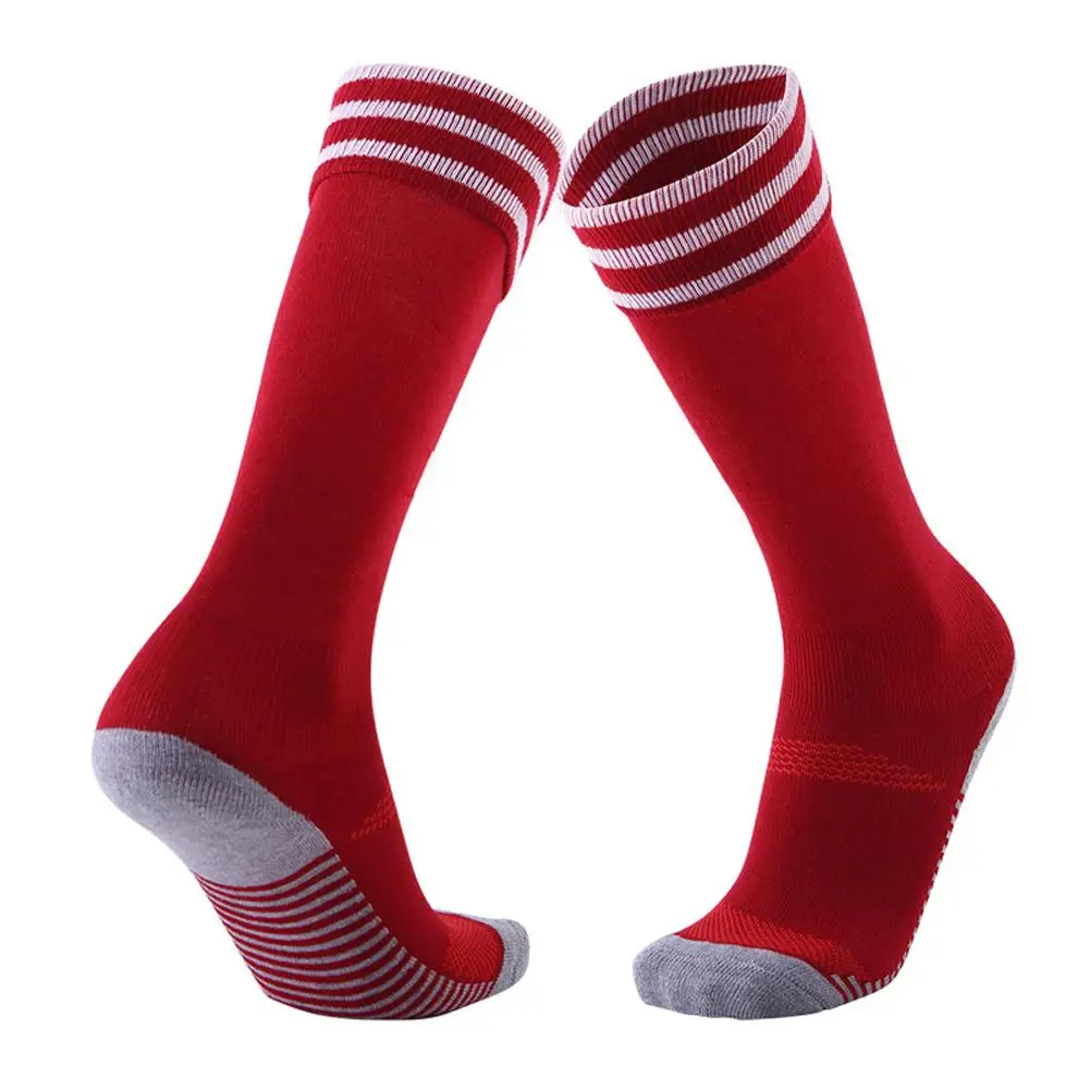 1 пара спортивных носков леггинсы до колена чулки футбольные бейсбольные гольфы
