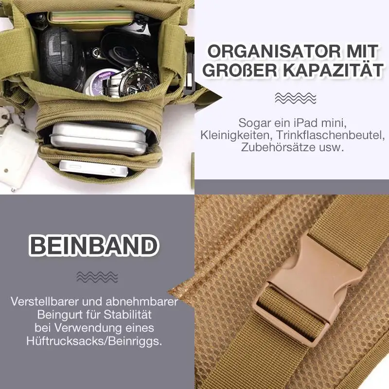 Поясная Сумка в стиле милитари забавная тактическая мужская сумочка на бедро