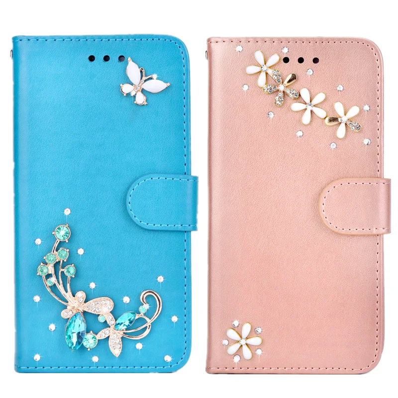 

Fashion Flip Pure Color PU Leather Case For Google Pixel 5 4A 4G 5G Wallet Back Cover Silicone Shiny Phone Bag Diamond Flower
