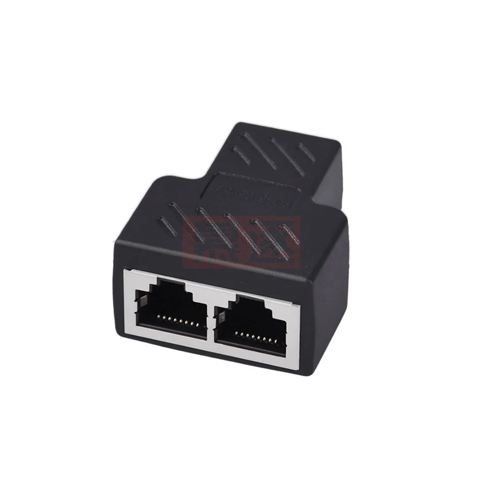 Переходник-разветвитель для кабеля Ethernet CAT 6 RJ45 с двумя переходниками UTP 7 5e |