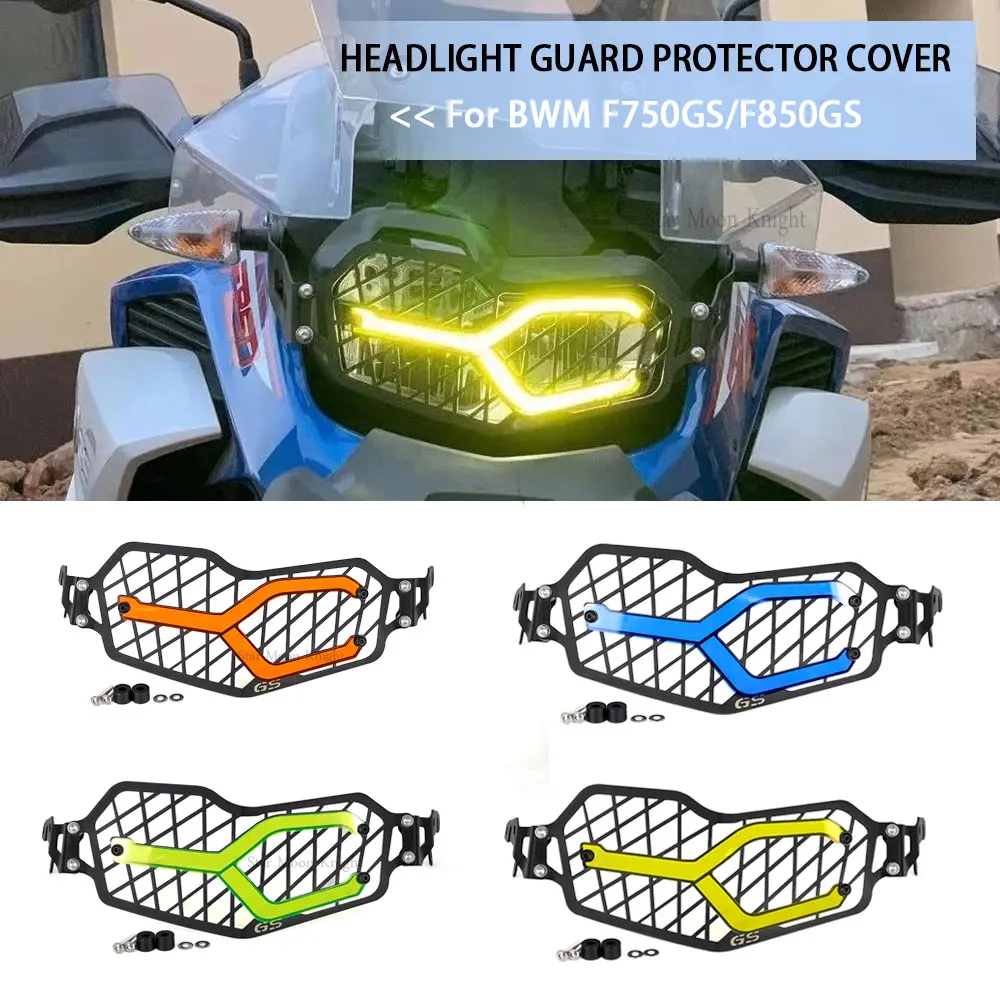 

Для BMW F750GS F850GS 2019 2020 защита фары решетка гриль крышка F 850 GS F 750 GS ADV Приключения акриловый патч для лампы