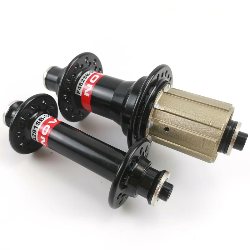 Передние 100 мм задние 130 черные/красные Shiman/campy 9/10/11s 20/24H|novatec a291sb|hub frontlight hub |