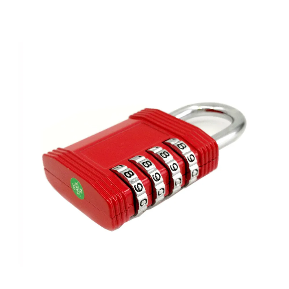

Creative 4 Digits Mechanical Password Lock For Cabinet Luggage Portable Alloy Code Padlock Travel Accessories Furniture Hardware
