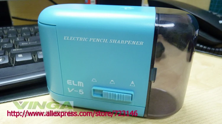 ЯПОНИЯ электрический точилка для карандашей рабочего стола crank сталь заточной