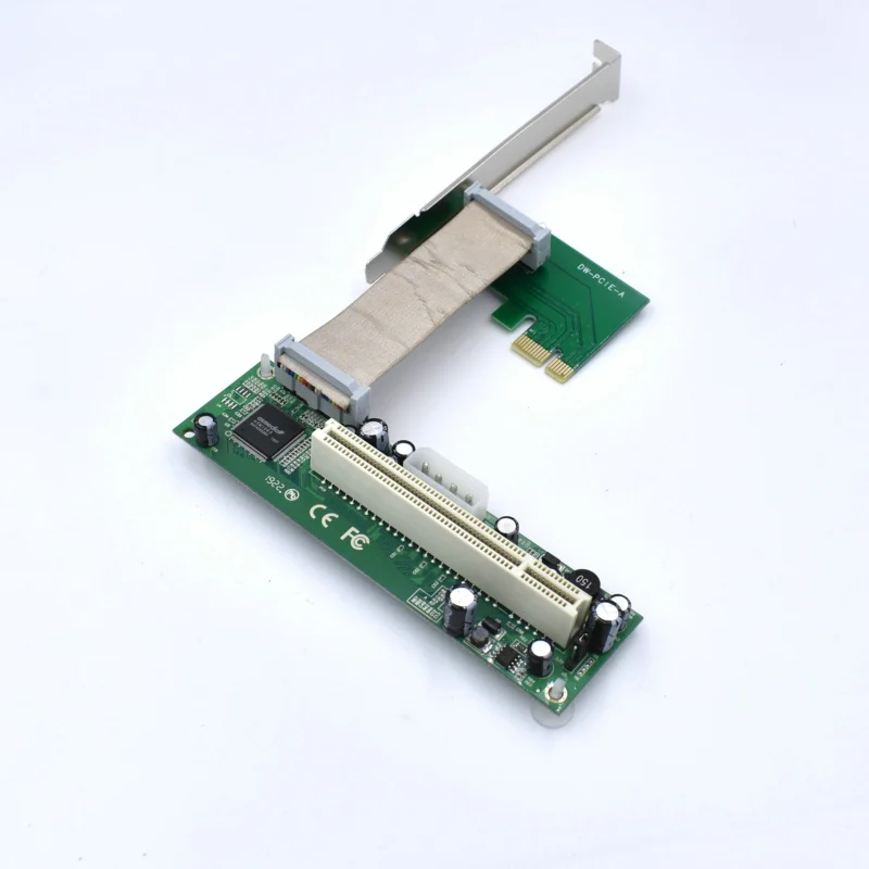 20 шт./лот PCI E Express x1 слот для PCI/PCI X 32 бит адаптер с гибким кабелем|pci card slot|pci to pcipci