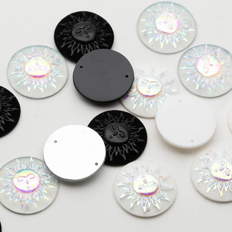 Taidian плоская обратная сторона смолы пришить Rhinstone для родного бисера серьги 20