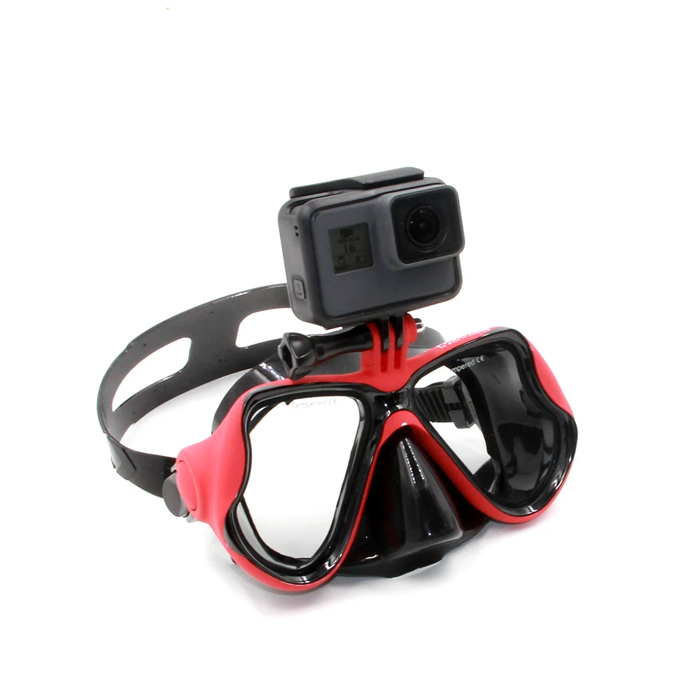 TELESIN маска для подводного плавания акваланга Сноркелинга плавательные очки GoPro
