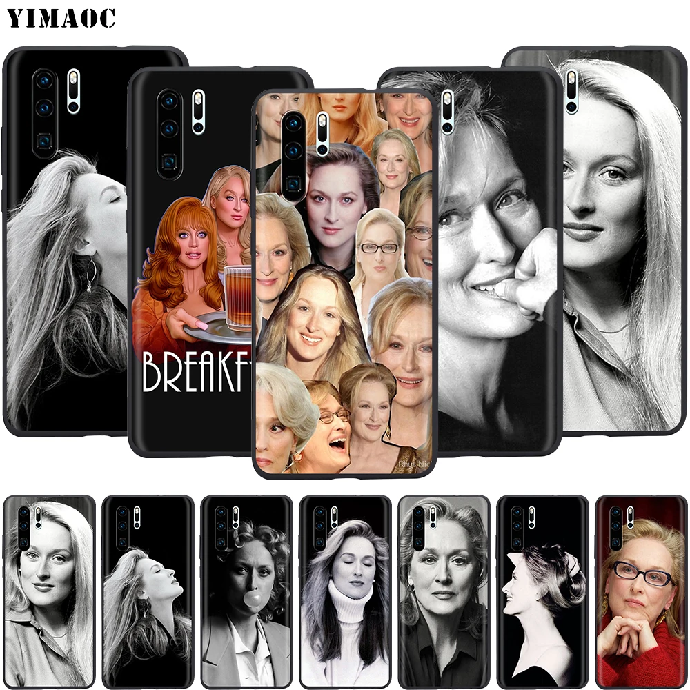 YIMAOC Meryl Streep Silicone Case for Huawei Mate 30 20 Honor 10 8x Nova 3i 3 P30 Lite Pro | Мобильные телефоны и