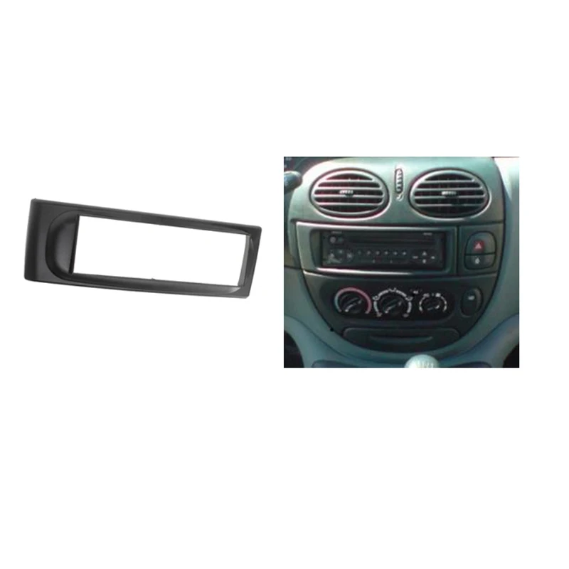 Панель 1 Din для RENAULT Megane I Scenic 1996 2002 радио CD GPS DVD стерео CD|cd panel|dvd framedin frame |