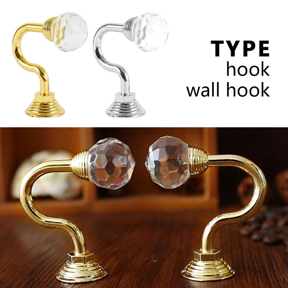 

Curtain Cage Wall Tie Back Hook Metal Crystal Glass Curtains Keep Fixed Frame Useful Wall Tie Back Hanger Drop Transport