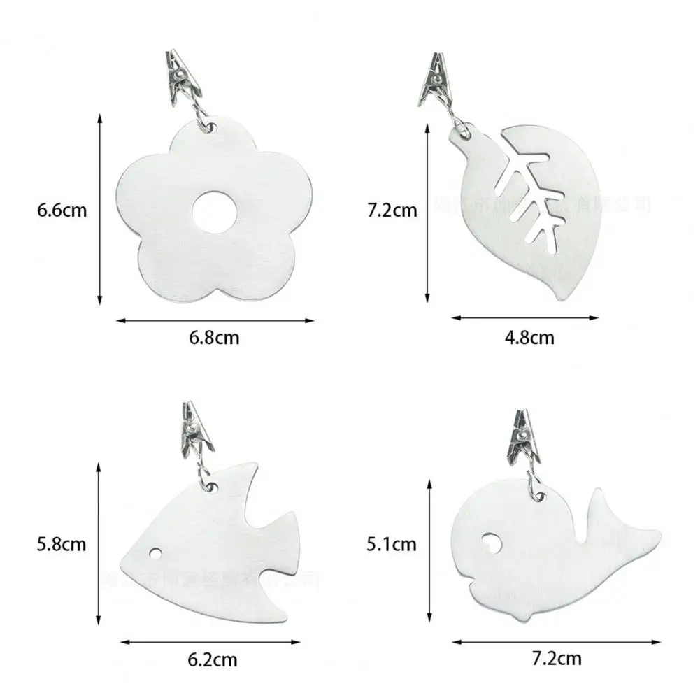

Tablecloth Weights With Metal Table Clip Weights Clamps For Outdoor DIY Hanging Cloth Party Garden Picnic Table Covers Decorat